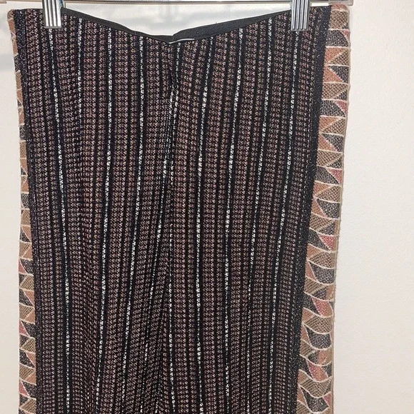 NWT Urban Outfitters Lurex Metallic Wide Leg Pants XS New Year’s Eve holiday - Picture 6 of 8